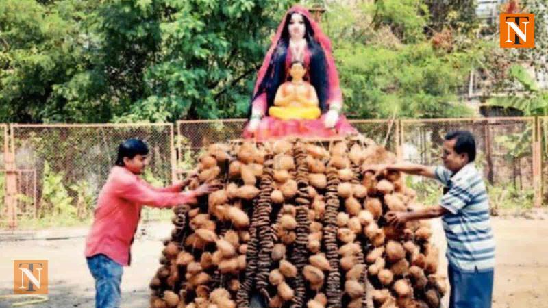 Holika Dahan Celebrations Begin at Rani Sati Temple in Akola with Grand Rituals